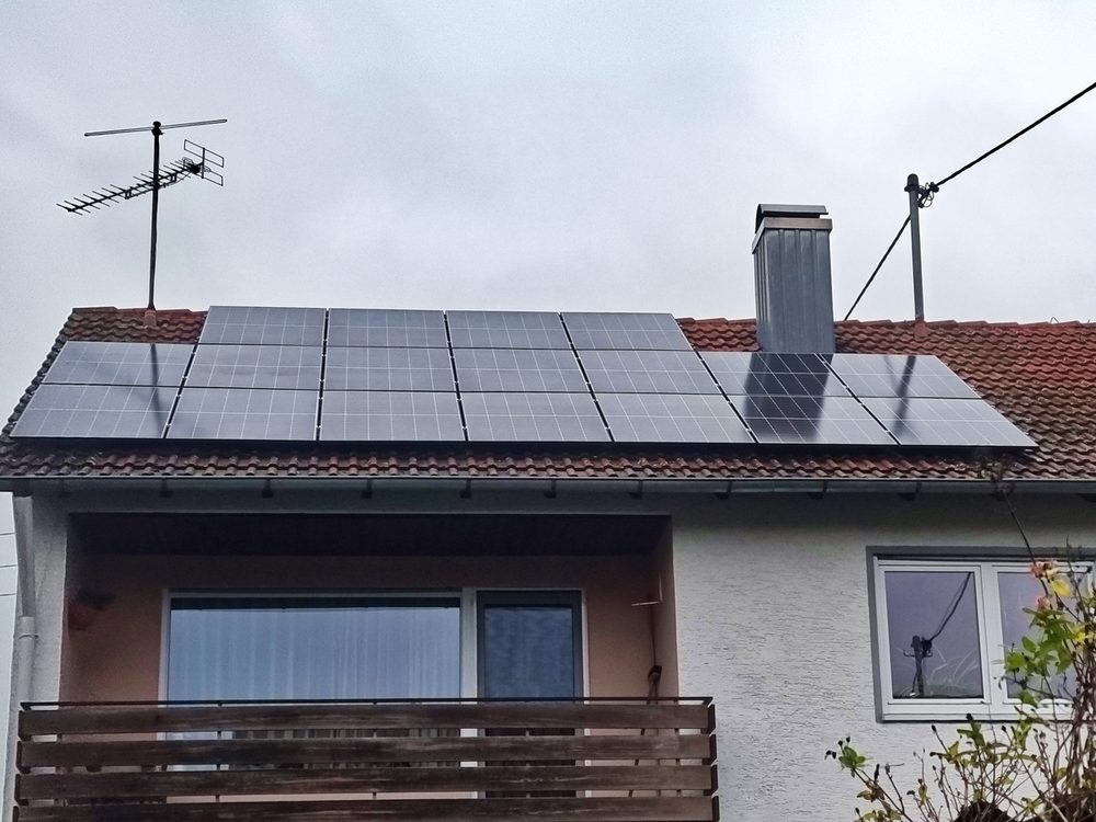 Doppelhaushälfte mit Balkon